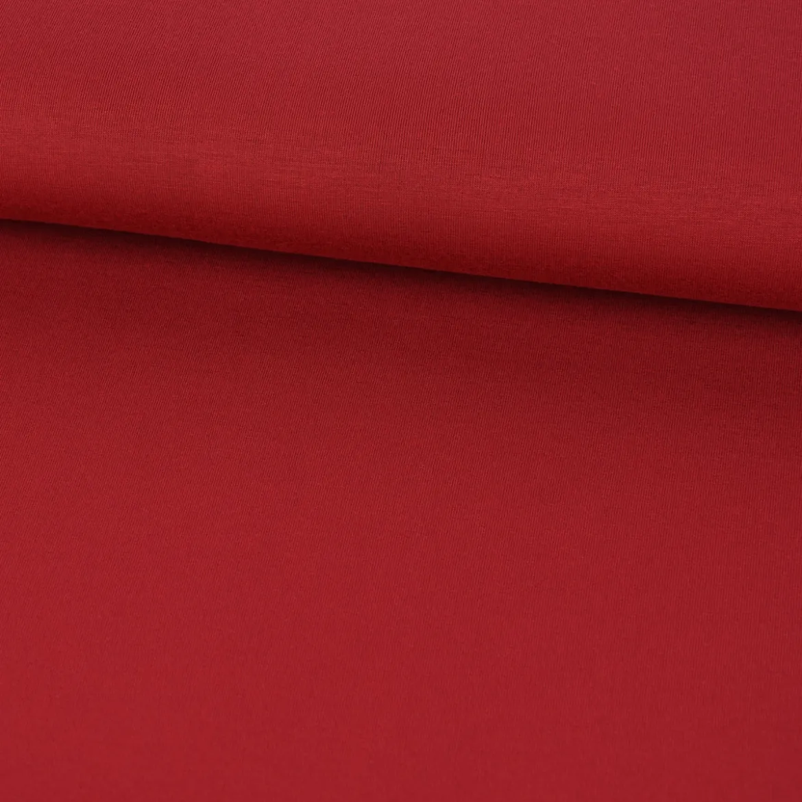 Bekleidungsstoff Tencel Modal Jersey einfarbig dunkelrot 1,45m Breite