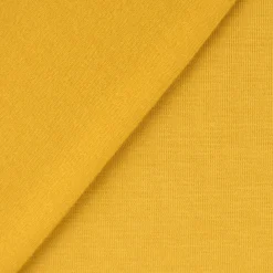 Bekleidungsstoff Tencel Modal Jersey einfarbig senf gelb 1,45m Breite