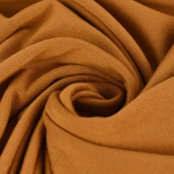 Bekleidungsstoff Tencel Modal Jersey einfarbig ocker gelb 1,45m Breite