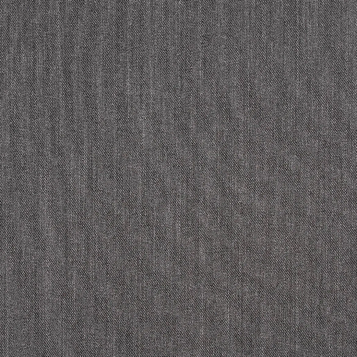 Bekleidungsstoff Twill Köper Gabardine Wool Touch extra weich einfarbig mittelgrau 1,45m Breite
