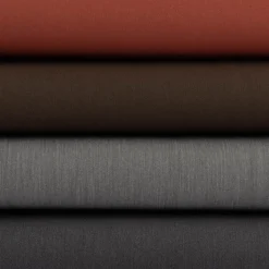 Bekleidungsstoff Twill Köper Gabardine Wool Touch extra weich einfarbig mittelgrau 1,45m Breite
