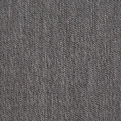 Bekleidungsstoff Twill Köper Gabardine Wool Touch extra weich einfarbig mittelgrau 1,45m Breite