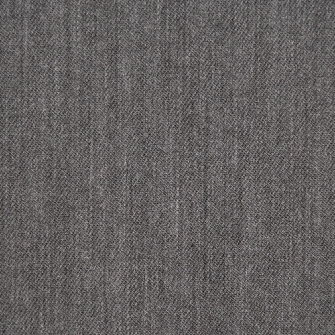 Bekleidungsstoff Twill Köper Gabardine Wool Touch extra weich einfarbig mittelgrau 1,45m Breite