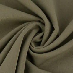 Bekleidungsstoff Twill Köper Gabardine Wool Touch extra weich einfarbig khakigrün 1,45m Breite