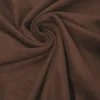 Bekleidungsstoff Velourstoff uni mittelbraun 1,5m Breite