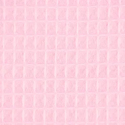 Bekleidungsstoff Waffelpique Baumwolle uni rosa 1,50m Breite