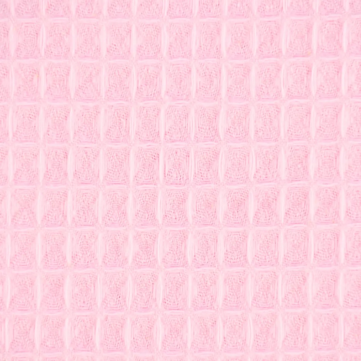 Bekleidungsstoff Waffelpique Baumwolle uni rosa 1,50m Breite