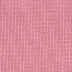 Bekleidungsstoff Waffelpique Baumwolle uni altrosa 1,50m Breite