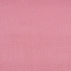 Bekleidungsstoff Waffelpique Baumwolle uni altrosa 1,50m Breite