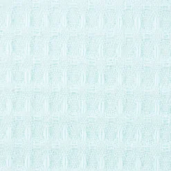 Bekleidungsstoff Waffelpique Baumwolle uni mint 1,45m Breite