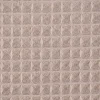Bekleidungsstoff Waffelpique Baumwolle uni taupe 1,45m Breite