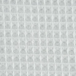 Bekleidungsstoff Waffelpique Baumwolle uni rauchmint 1,45m Breite