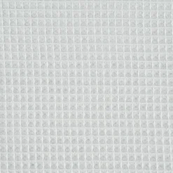 Bekleidungsstoff Waffelpique Baumwolle uni rauchmint 1,45m Breite