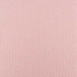 Bekleidungsstoff Waffelpique Waffelstoff Baumwolle uni dusty pink 1,45m Breite