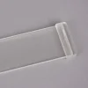 Beschwerungsprofil Paneelleiste Stabilisierungsstab Plexi transparent 25x3mm div. Größen