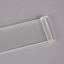Beschwerungsprofil Paneelleiste Stabilisierungsstab Plexi transparent 25x3mm div. Größen