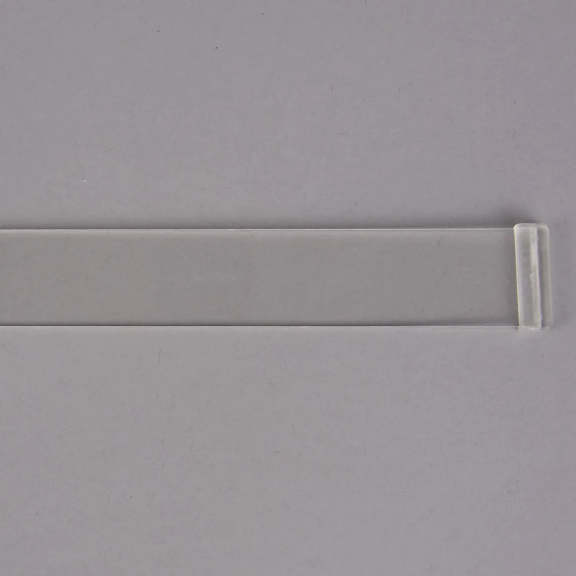 Beschwerungsprofil Paneelleiste Stabilisierungsstab Plexi transparent 25x3mm div. Größen