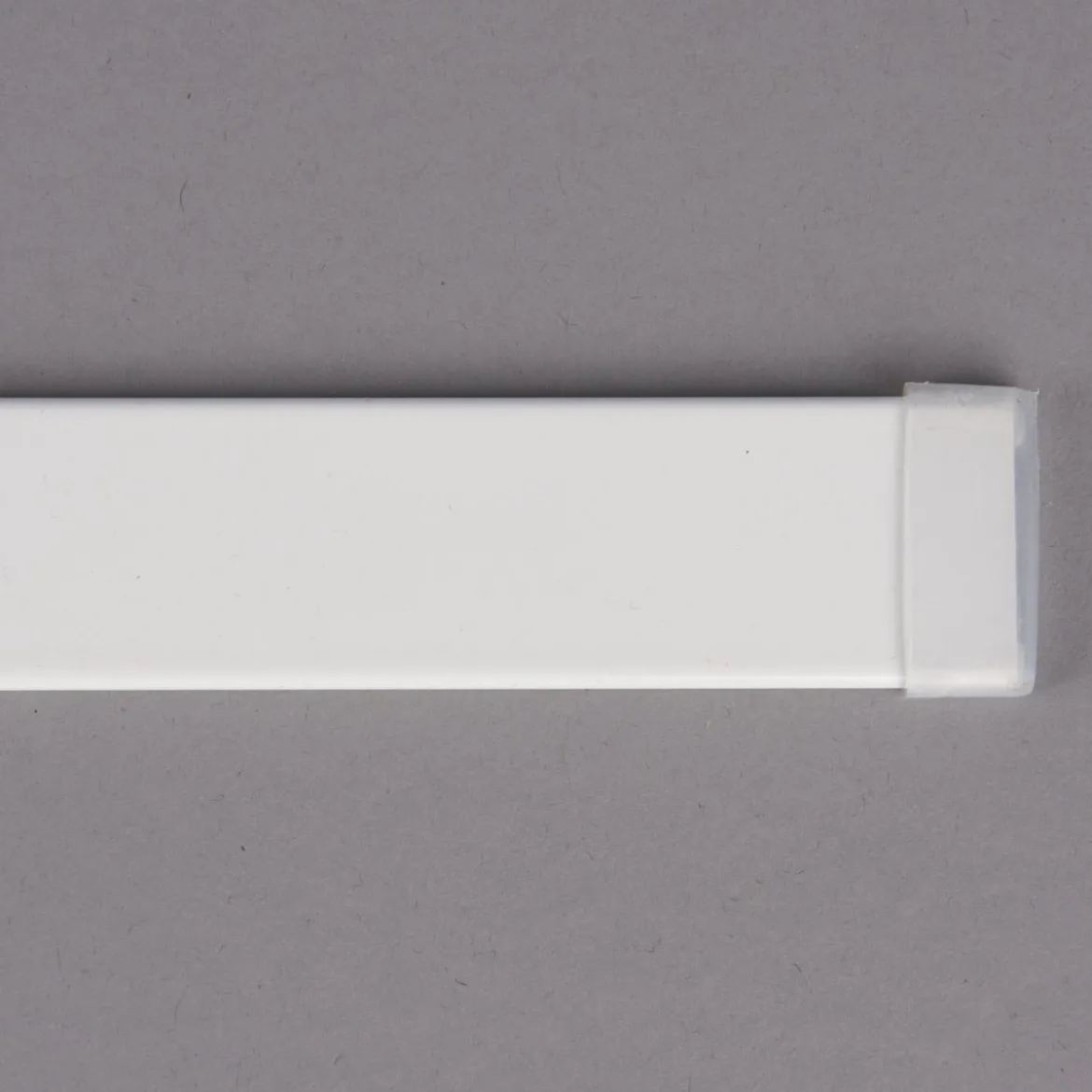 Beschwerungsprofil Paneelleiste Stabilisierungsstab Aluminium weiß 25x3mm div. Größen