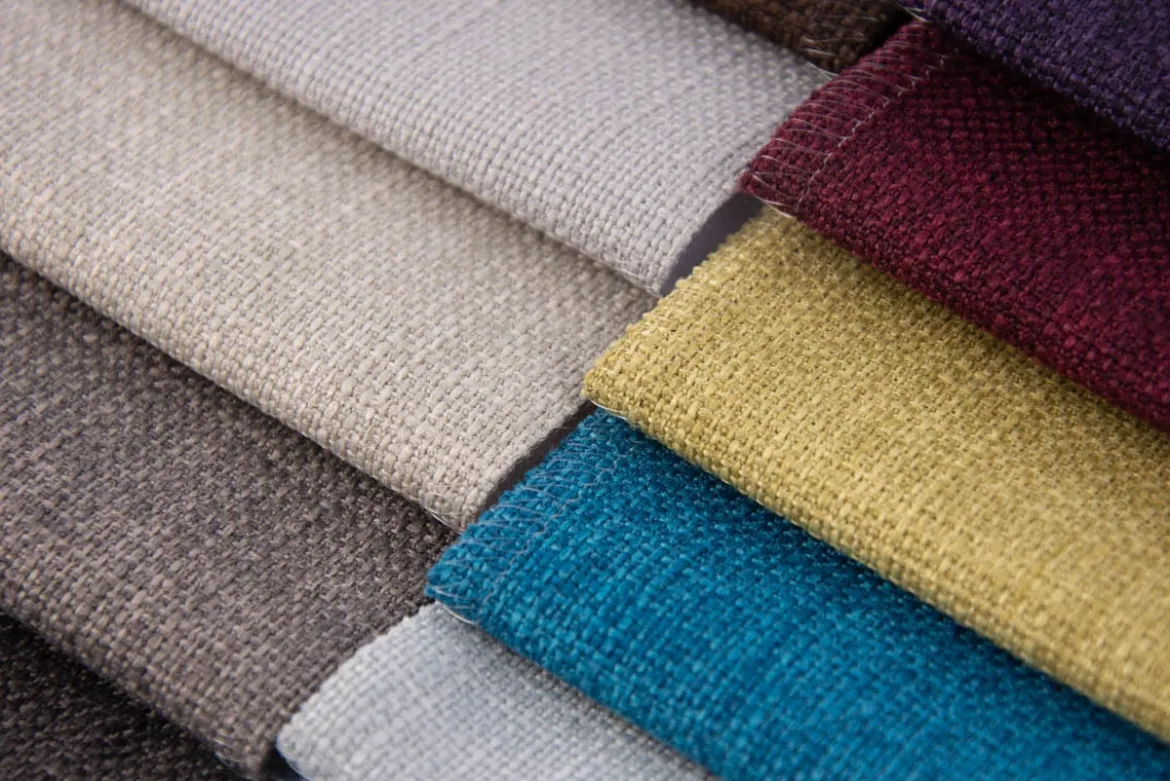 Bezugsstoff Möbelstoff Polsterstoff Brooks wollweiß 1,4m Breite