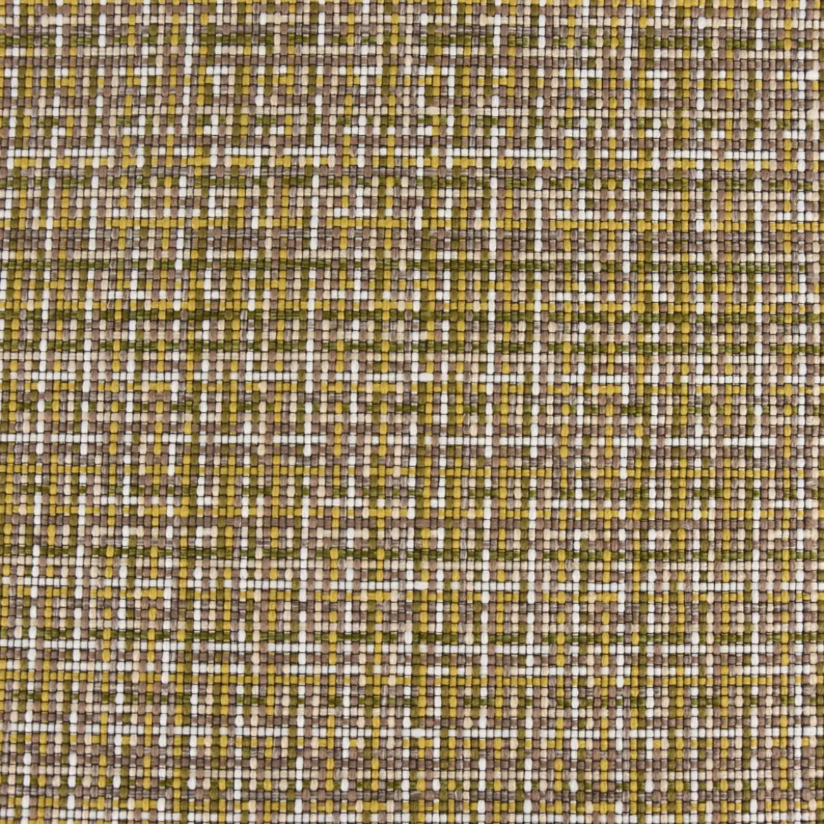 Bezugsstoff Möbelstoff Polsterstoff Mosaico grün gelb 140cm breit
