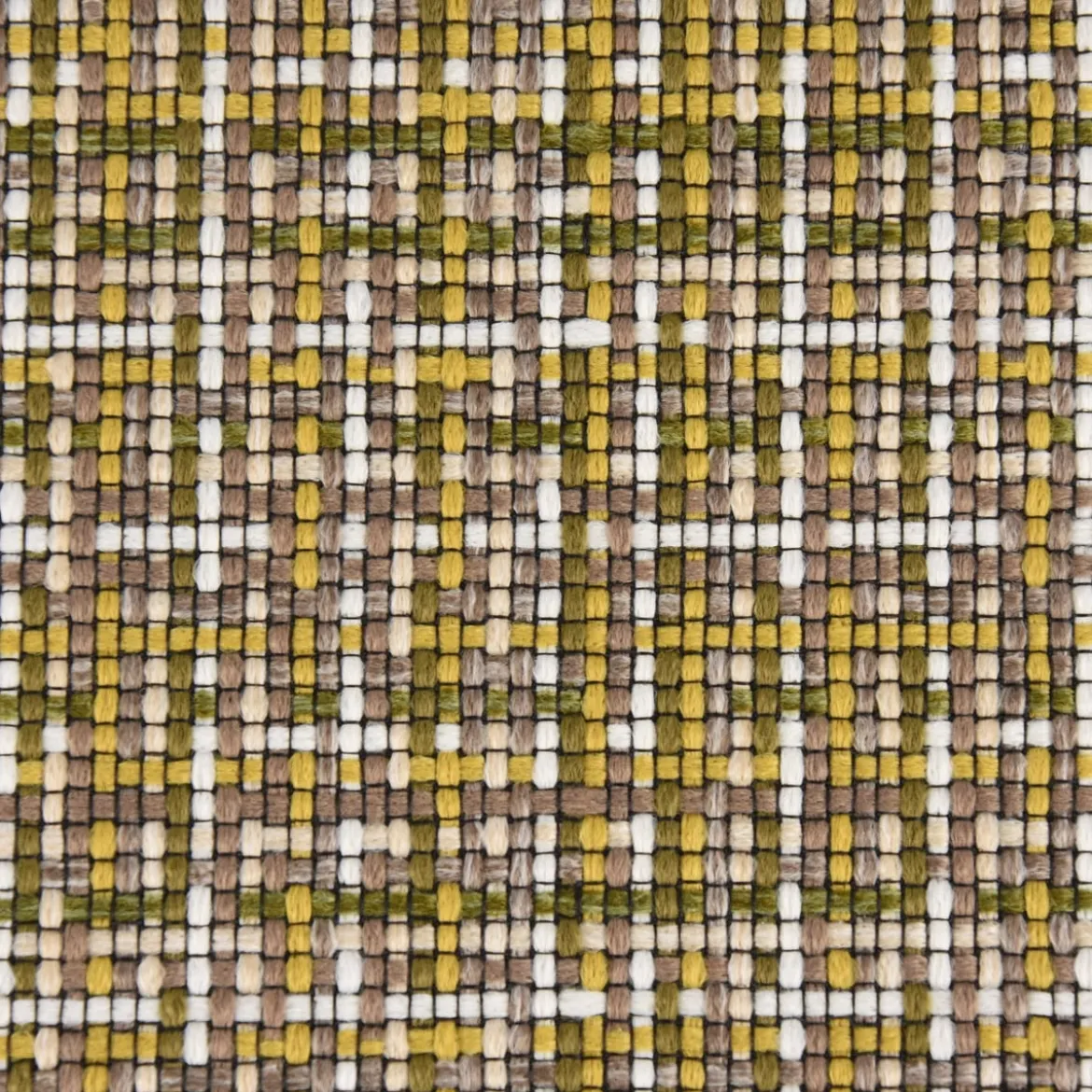 Bezugsstoff Möbelstoff Polsterstoff Mosaico grün gelb 140cm breit