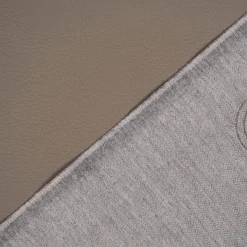 Bezugsstoff Polsterstoff Kunstleder Polsterleder Sixty Meterware grau elephant 1,40m Breite