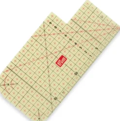 Bügellineal transparent hitzebeständig 20x10cm von Prym