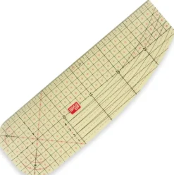 Bügellineal transparent hitzebeständig 30x10cm von Prym