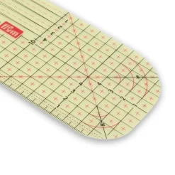 Bügellineal transparent hitzebeständig 30x10cm von Prym