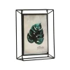 Bilderrahmen Metall Gestell schwarz 14x19,5x5cm