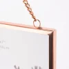 Bilderrahmen Metall rosegoldfarben 13x18cm