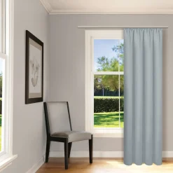 Bio Gardine Vorhangschal aus glatter feiner blickdichter Bio Baumwolle grau 140x245cm