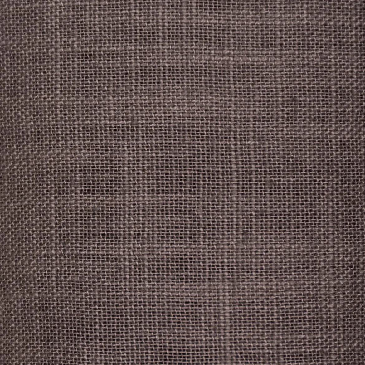 Bio Gardine Vorhangschal aus Bio Baumwolle und Leinen Leinenstruktur einfarbig dunkelgrau 140x270cm