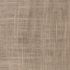 Bio Gardine Vorhangschal aus Bio Baumwolle und Leinen Leinenstruktur einfarbig taupe 140x270cm