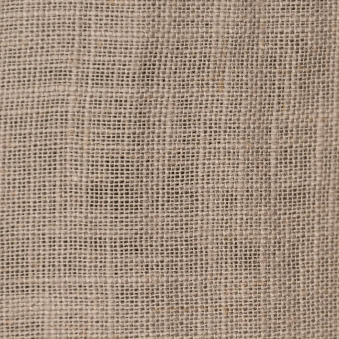 Bio Gardine Vorhangschal aus Bio Baumwolle und Leinen Leinenstruktur einfarbig taupe 140x270cm