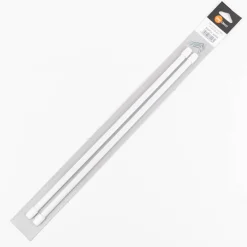 Bistrostange Scheibenstange Vitragenstange ausziehbar 40-70cm weiß, 2er Pack