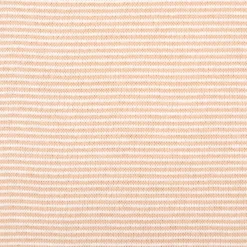 Bündchenstoff Baumwolle Yarn Dyed Streifen fein weiß nude 35cm Breite