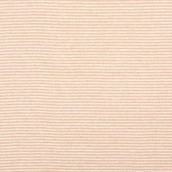 Bündchenstoff Baumwolle Yarn Dyed Streifen fein weiß nude 35cm Breite