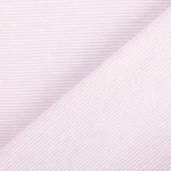Bündchenstoff Baumwolle Yarn Dyed Streifen fein weiß lila 35cm Breite