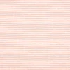 Bündchenstoff Baumwolle Yarn Dyed Streifen fein weiß coral 35cm Breite