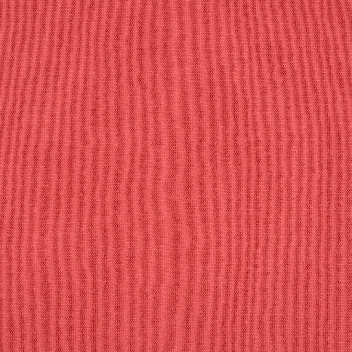 Bündchenstoff Schlauchware Organic Bio fein pink koralle 35cm Breite