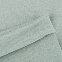 Bündchenstoff Schlauchware Organic Bio fein hell alt grün 35cm Breite