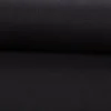 Bündchenstoff Schlauchware Organic Bio fein einfarbig Schwarz 35cm Breite