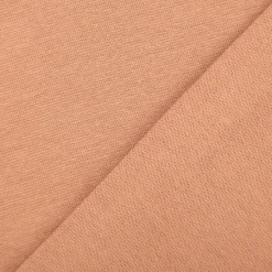 Bündchenstoff Strickschlauch Baumwolle uni camel 35cm Breite