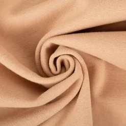 Bündchenstoff Strickschlauch Baumwolle uni nude 35cm Breite