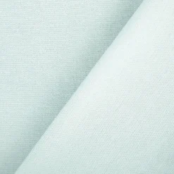 Bündchenstoff Strickschlauch Baumwolle uni eisblau 35cm Breite