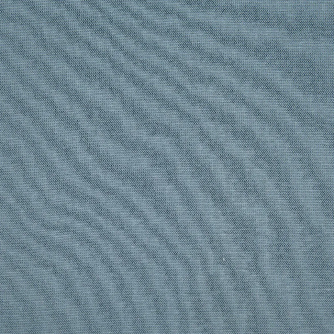 Bündchenstoff Strickschlauch Baumwolle uni stahlblau 35cm Breite