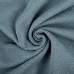 Bündchenstoff Strickschlauch Baumwolle uni stahlblau 35cm Breite