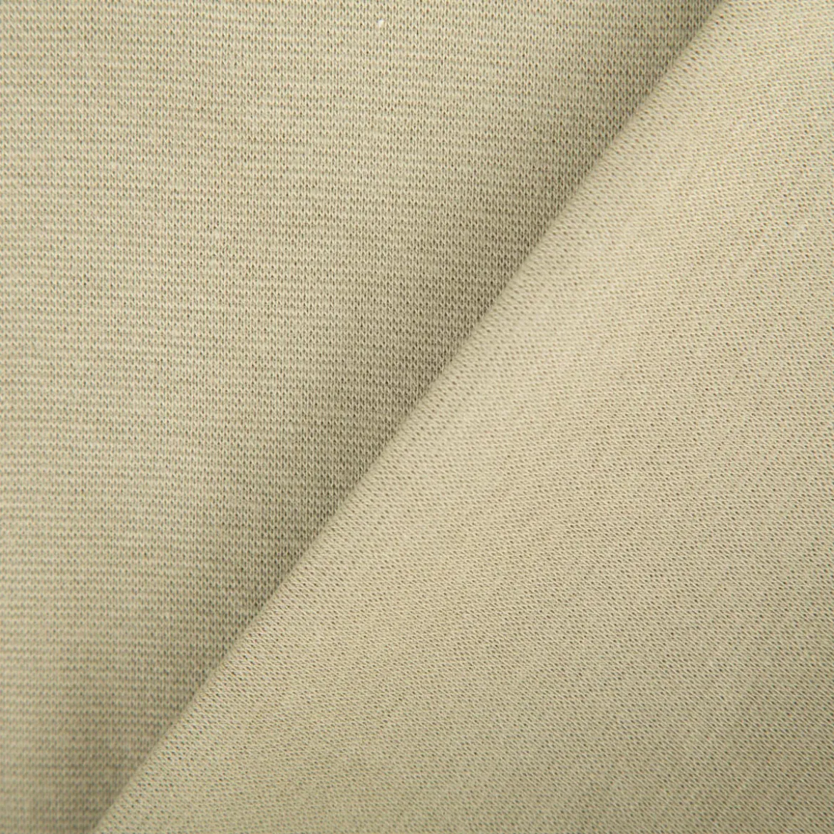 Bündchenstoff Strickschlauch Baumwolle uni olivgrün 35cm Breite