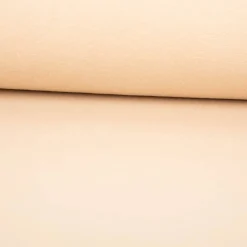 Bündchenstoff Strickschlauch Baumwolle uni beige 35cm Breite
